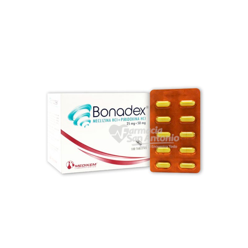 UNIDAD MEDIKEM BONADEX TABS