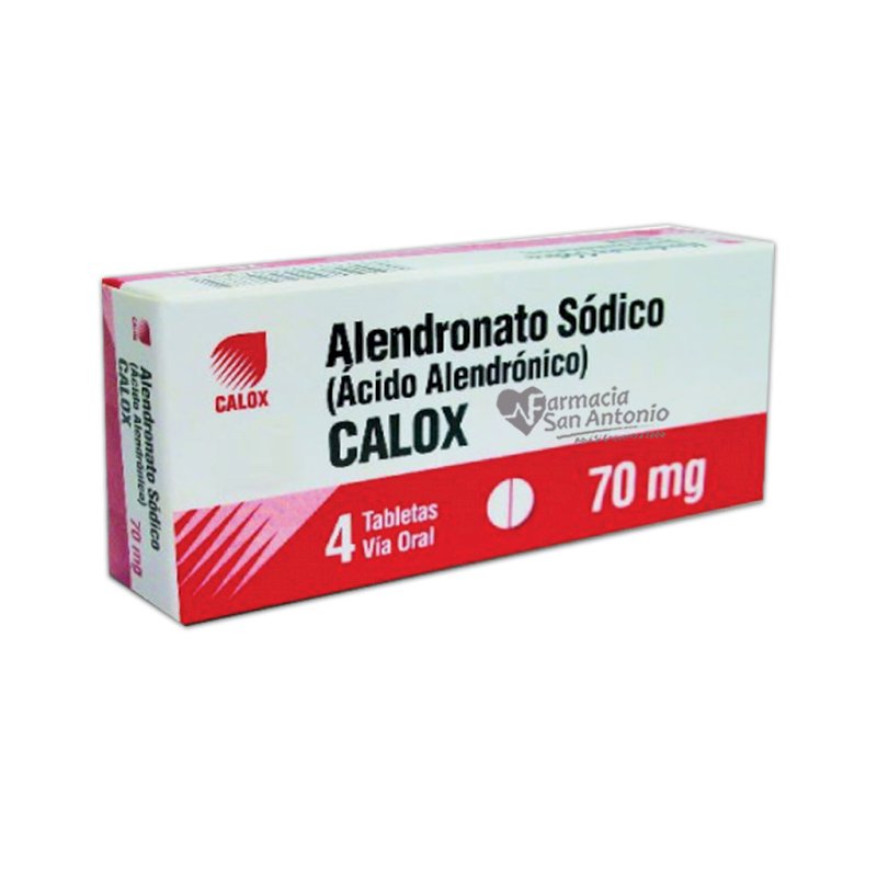 UNIDAD ALENDRONATO SODICO 70 MG X 2 TAB