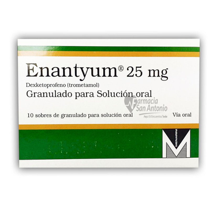 ENANTYUM 25MG X 10 SOBRES GRANULADOS