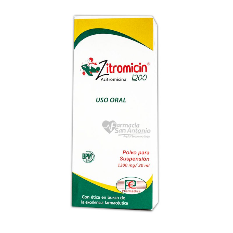 ZITROMICIN 1200MG SUSP 30ML