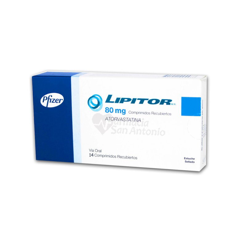 LIPITOR 80MG X 14 TAB