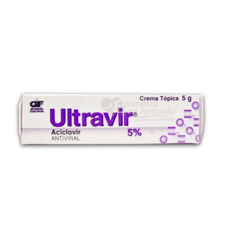 ULTRAVIR 5% CREMA TOPICA 5G