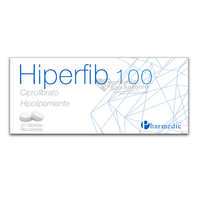 HIPERFIB 100MG X 30 TAB.