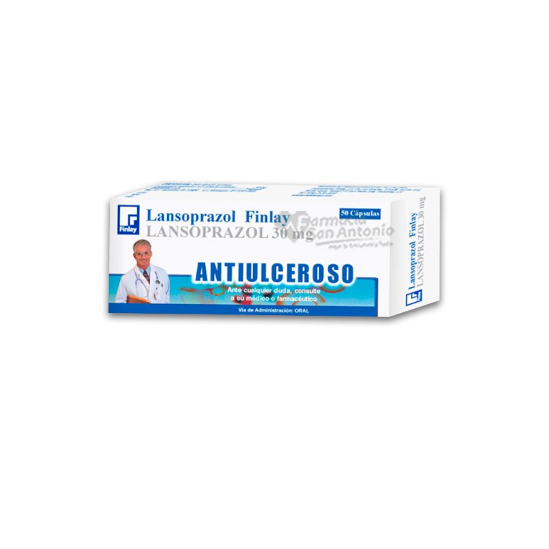 UNIDAD FINLAY LANSOPRAZOL 30MG CAPS -