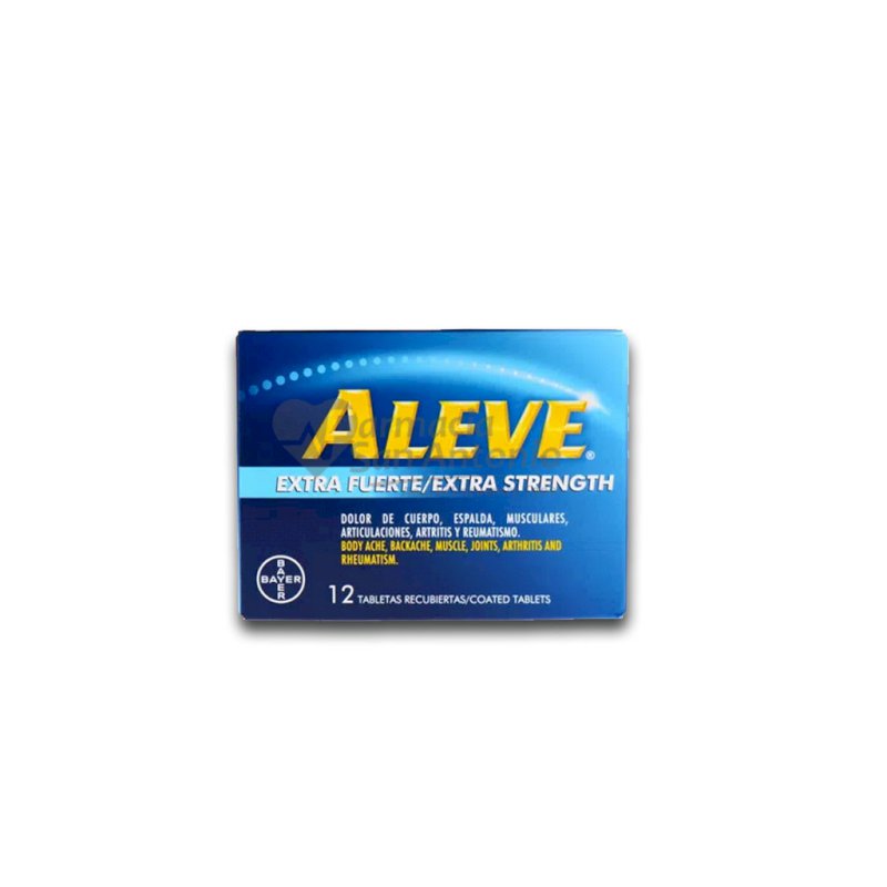 ALEVE EXTRA FUERTE X 12 TAB