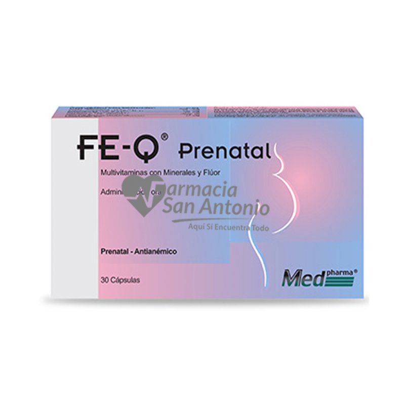 FE-Q PRENATAL X 30 CAPS
