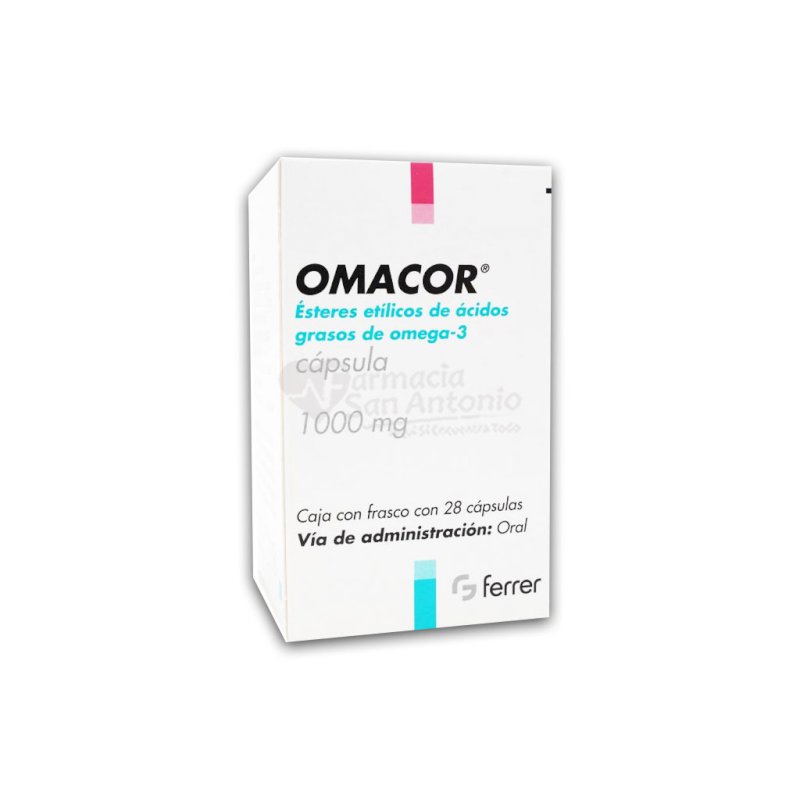 OMACOR X 20 CAPSULAS