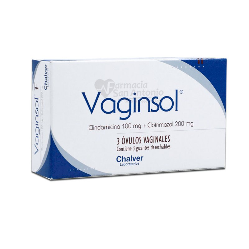 VAGINSOL X 3 OVULOS