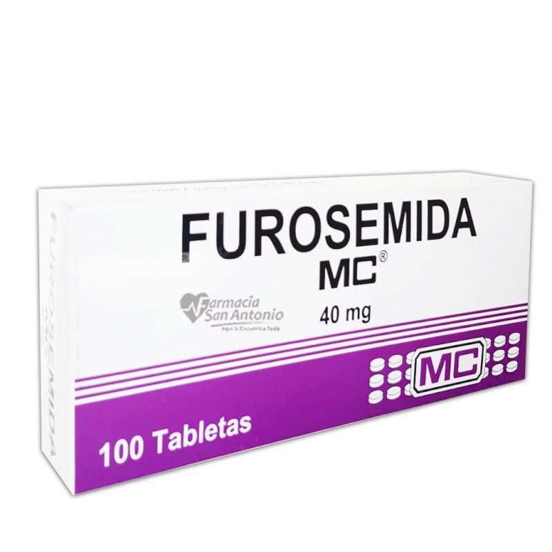 UNIDAD MC FUROSEMIDA 40MG X 100