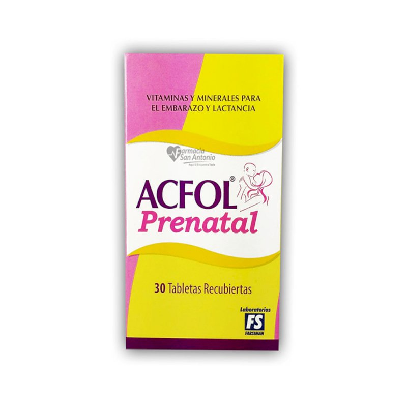 ACFOL PRENATAL X 30 TABS