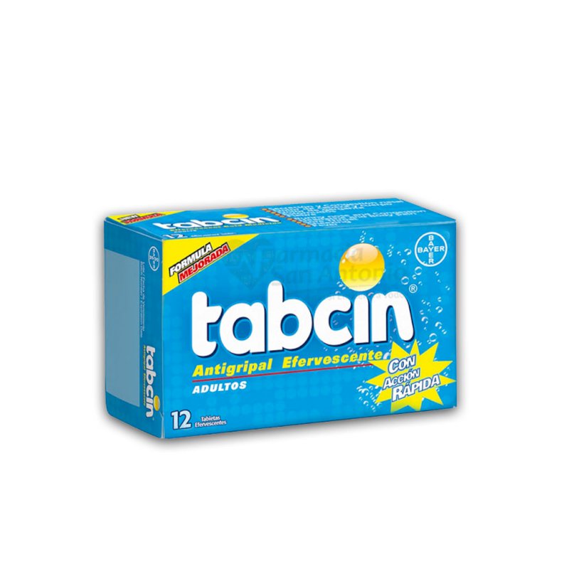 TABCIN ANTIGRIPAL X 12 TABS