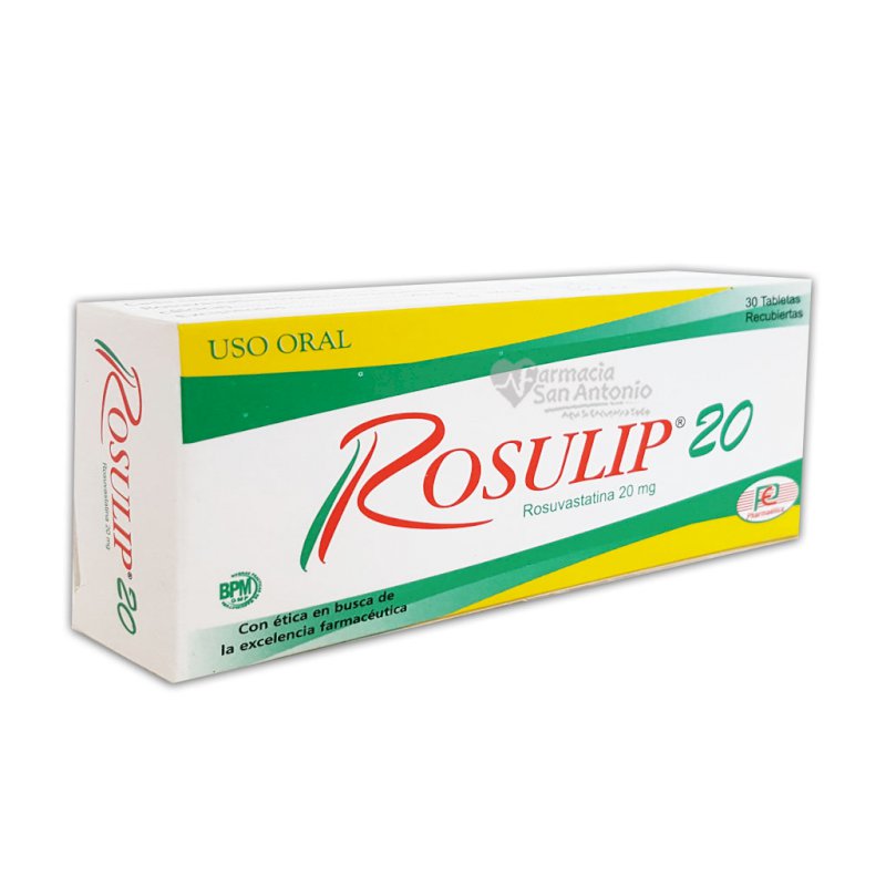 ROSULIP 20MG X 30 TABS