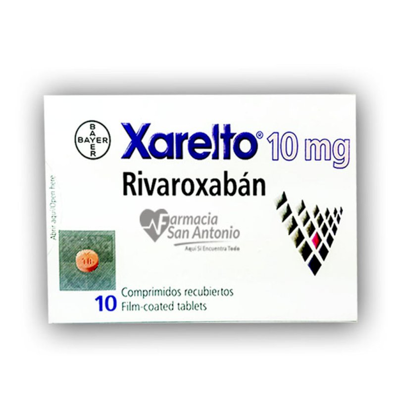 XARELTO 10MG 10 TABS