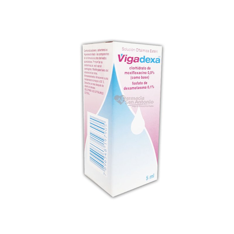 VIGADEXA COLIRIO 5 ML