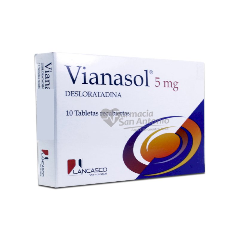 VIANASOL 5MG X 10 TABS