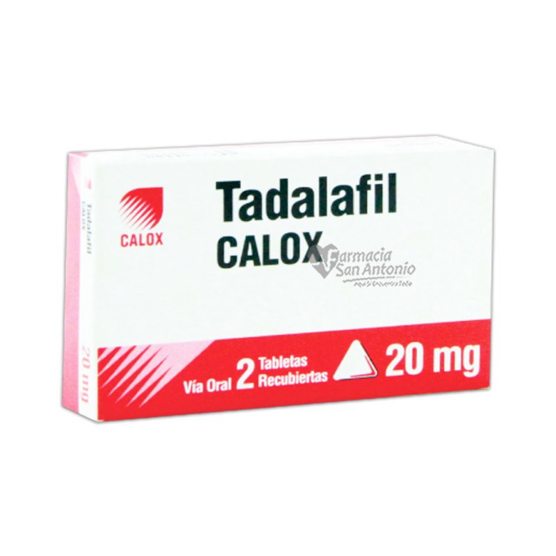 UNIDAD CALOX TADALAFIL 20 MG X 4 TAB