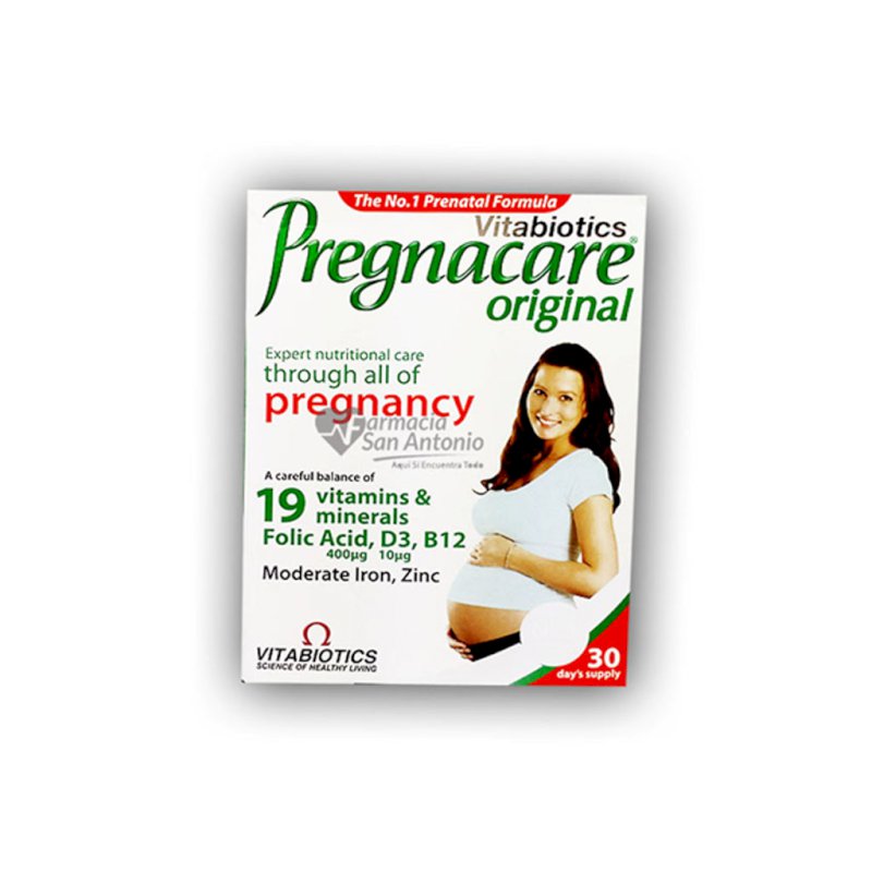 PREGNACARE X 30 CAPS.