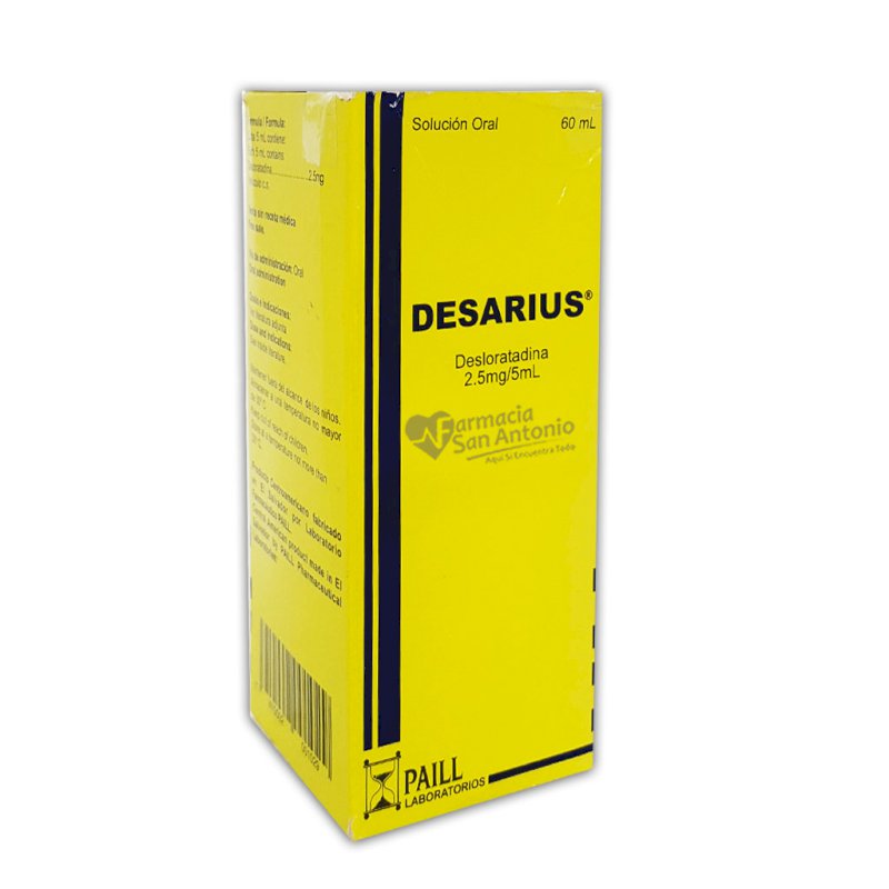 DESARIUS 2.5MG/5ML 60 ML