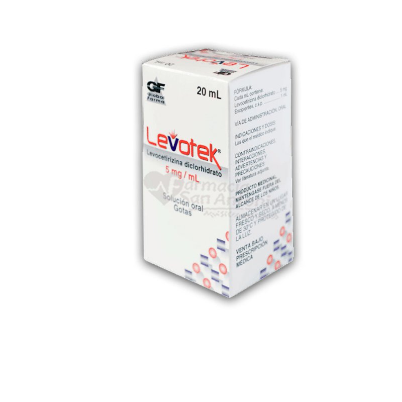 LEVOTEK GOTAS 5MG/ML X 20ML