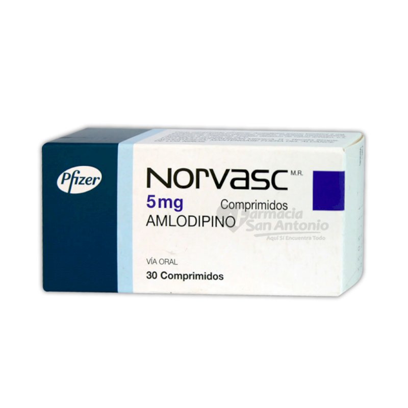 UNIDAD NORVASC 5MG