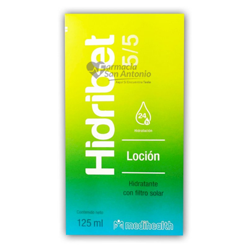 HIDRIBET 5/5 LOCION 125ML $