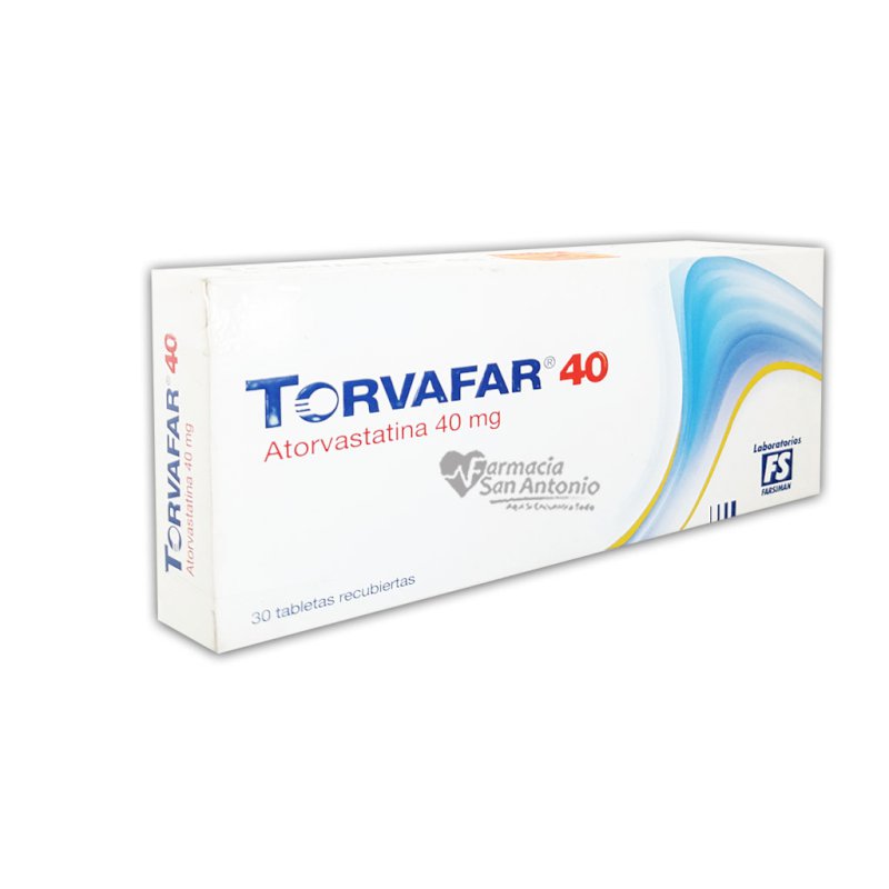 TORVAFAR 40MG X 30 COMPS