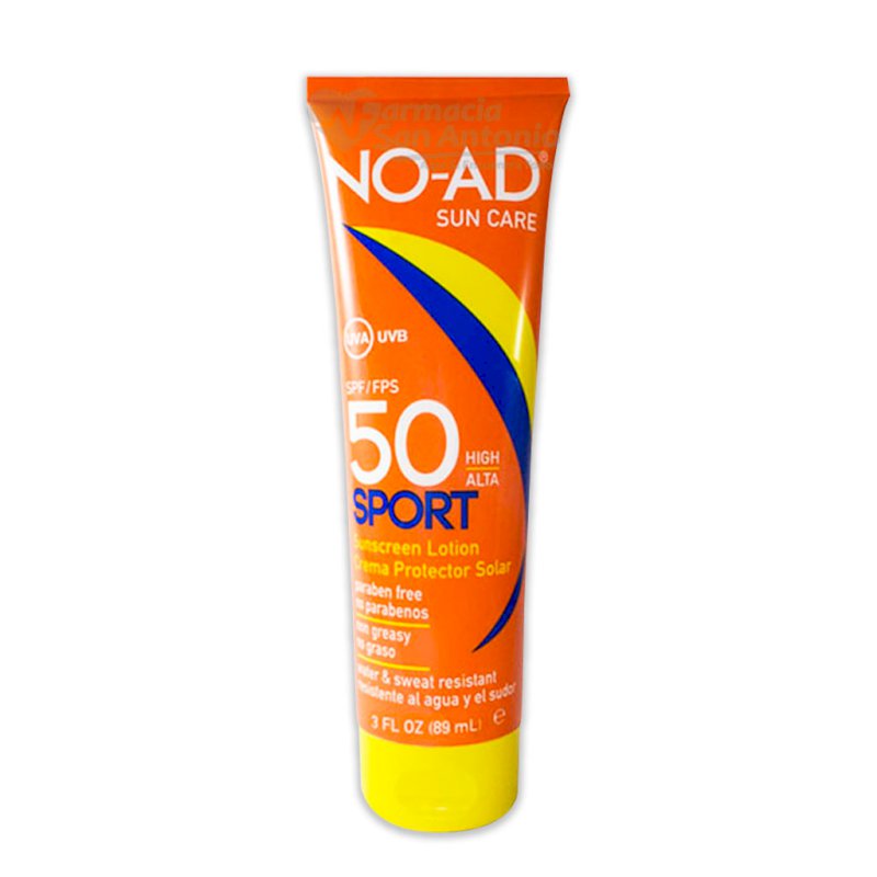 NO AD SPORT SPF 50 X 89 ML