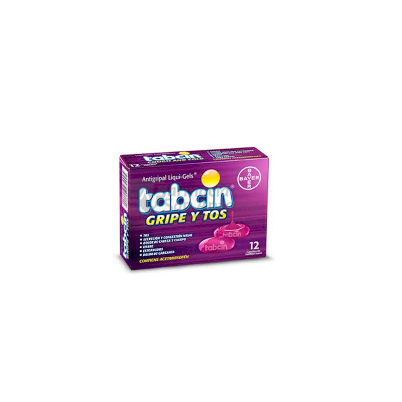 TABCIN LIQUI GEL TOS X 12 CAP