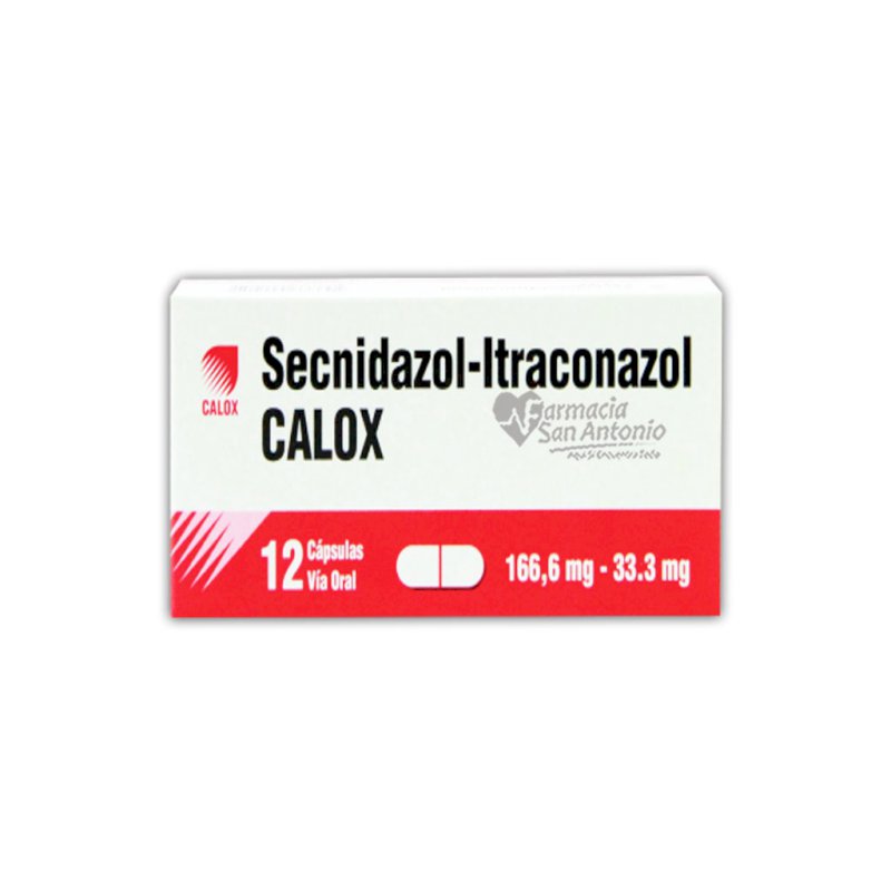 SECNIDAZOL ITRACONAZOL X 12 CAPS