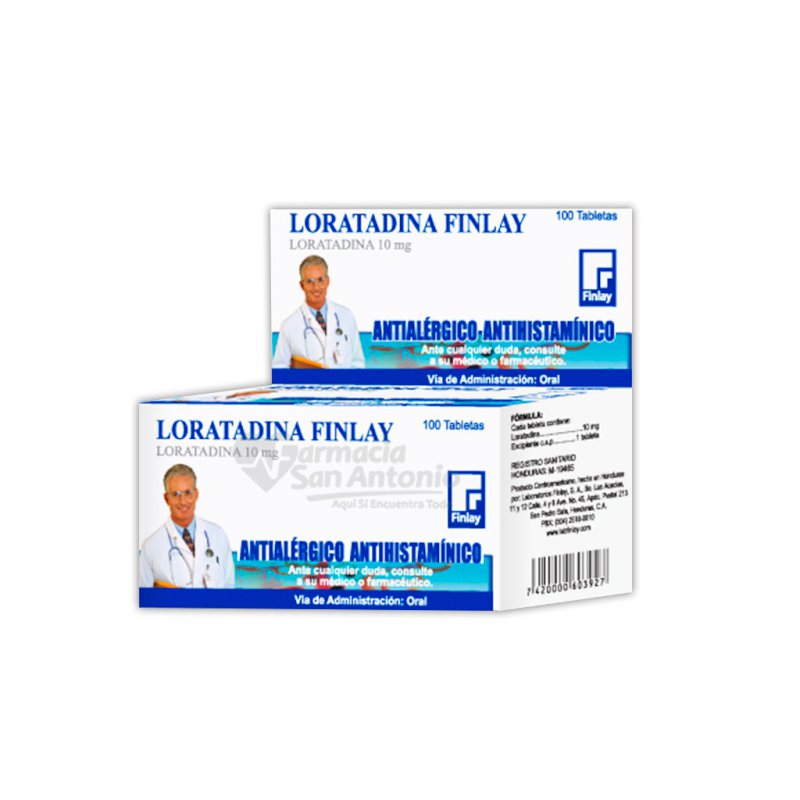 UNIDAD FINLAY LORATADINA 10MG