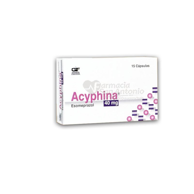 ACYPHINA 40MG X 15 CAPS