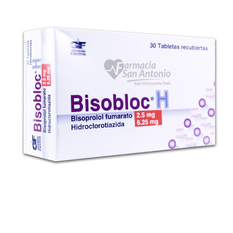 BISOBLOC H 2.5/6.25MG X 30 TAB