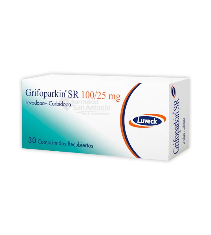 GRIFOPARKIN SR 100/25MG X 30 TABS