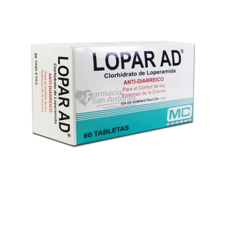 UNIDAD MC LOPAR AD X 60 TABS