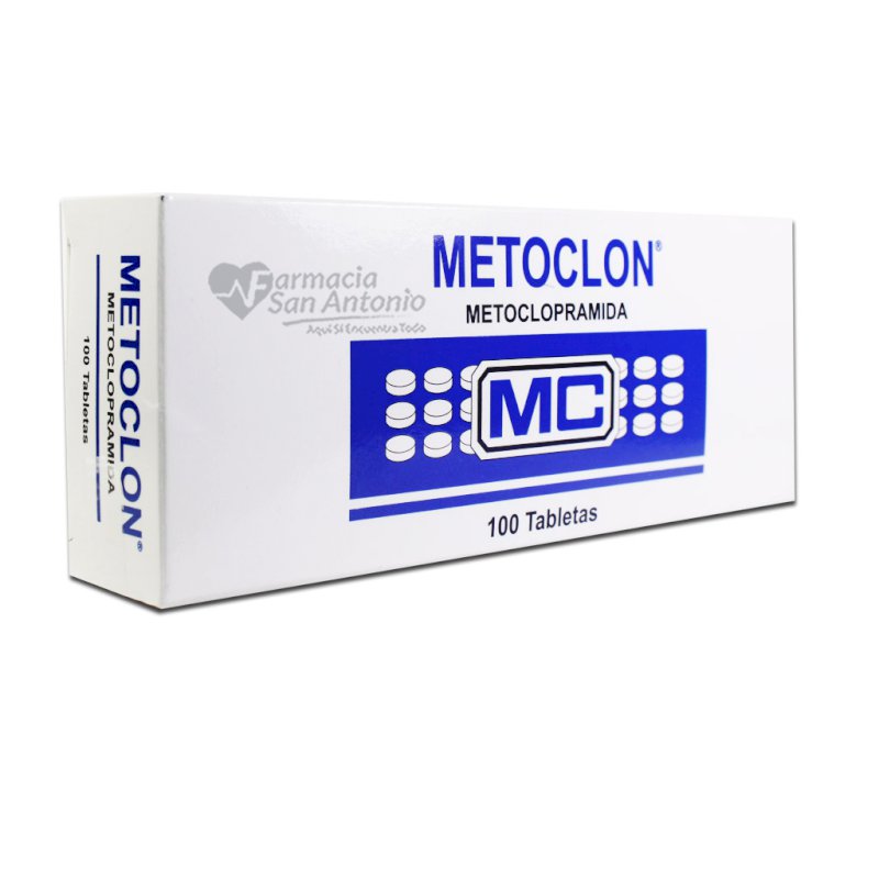 UNIDAD MC METOCLON X 100 TABS