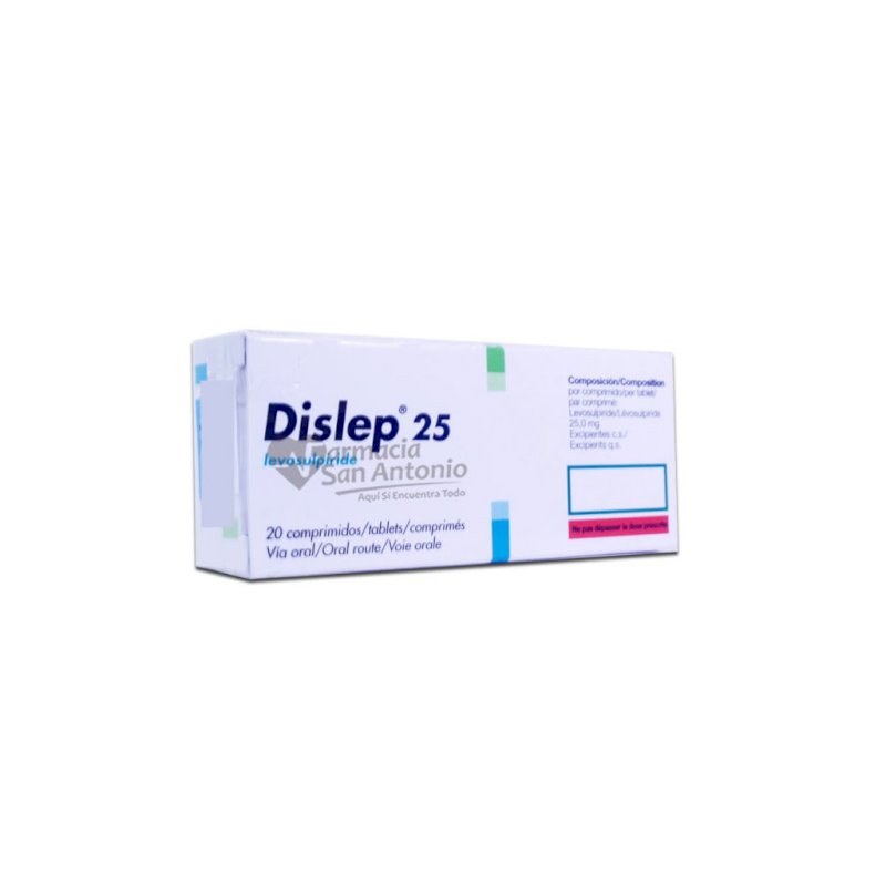 UNIDAD DISLEP 25 MG X 6  AMP