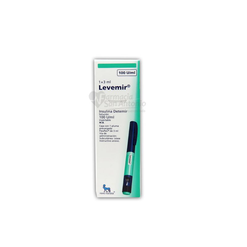 UNIDAD LEVEMIR FLEXPEN PLUMA