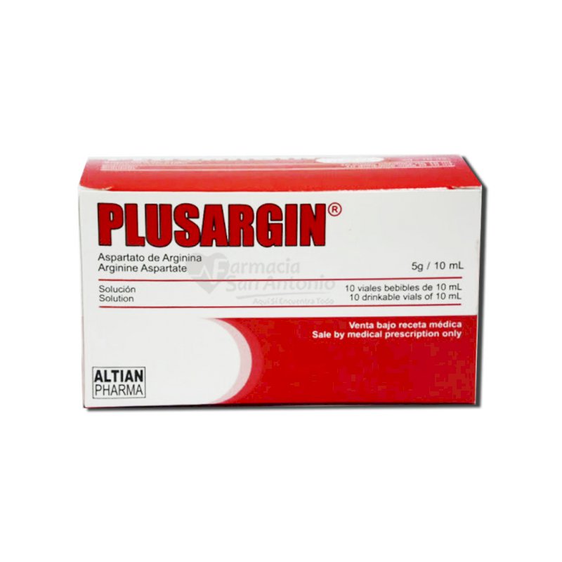 PLUSARGIN 5G/10ML X 10 AMP