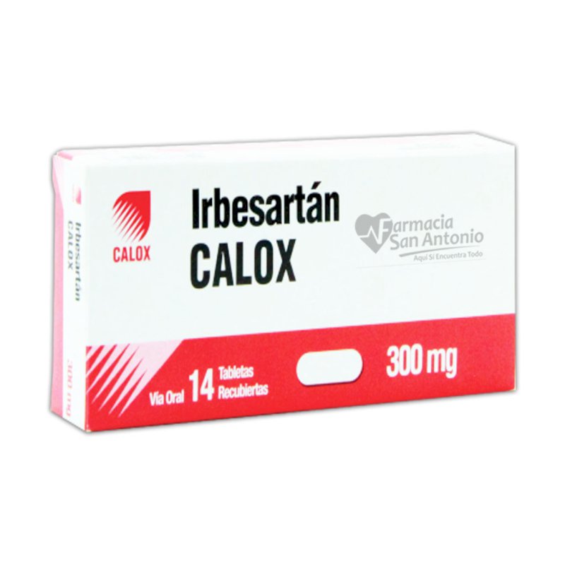 UNIDAD CALOX IRBESARTAN 300MG X TAB