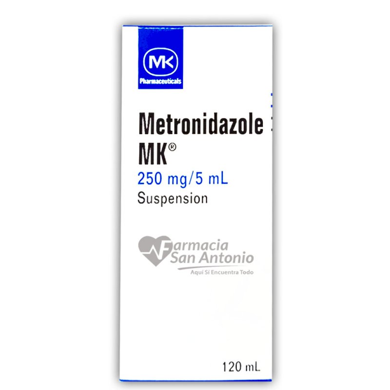 METRONIDAZOL MK 250MG/5ML 120 ML