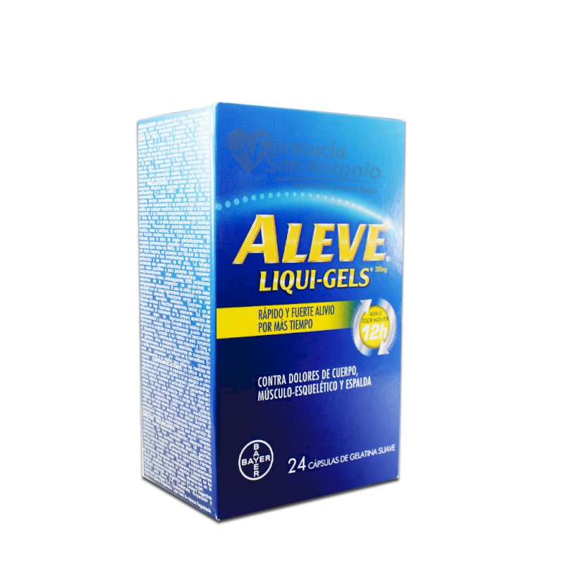 UNIDAD ALEVE LIQ. GEL X 24 GEL-CAPS