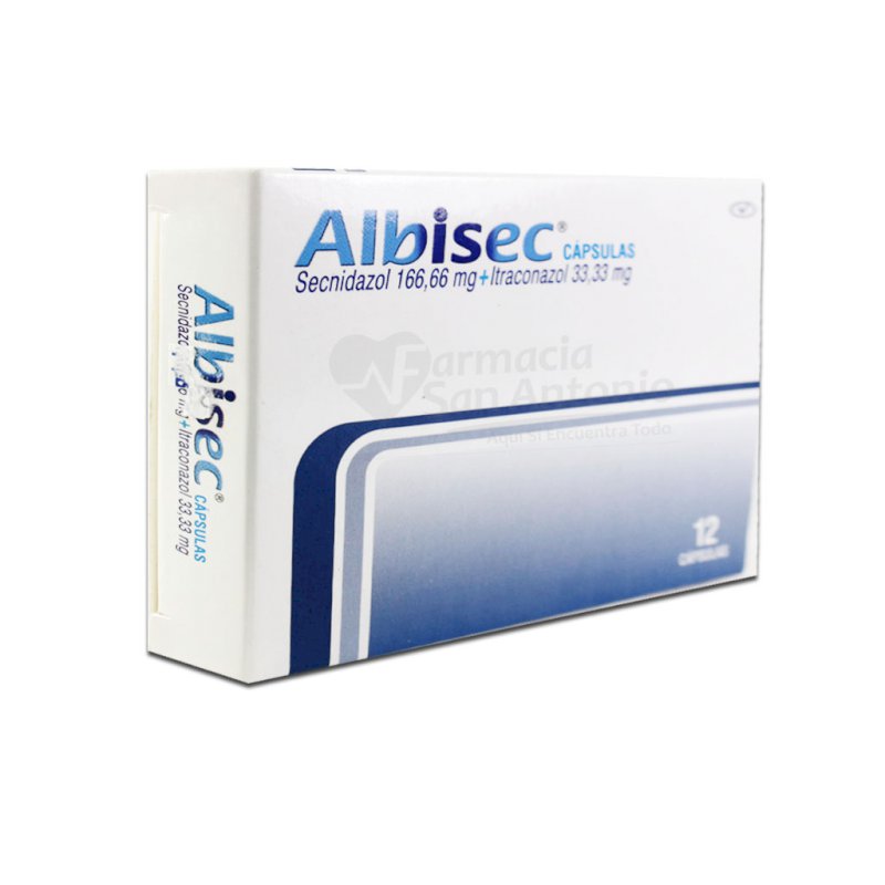 ALBISEC X 12 CAPS