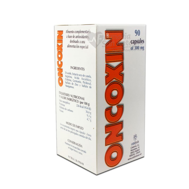 ONCOXIN 300MG X 90 CAPS