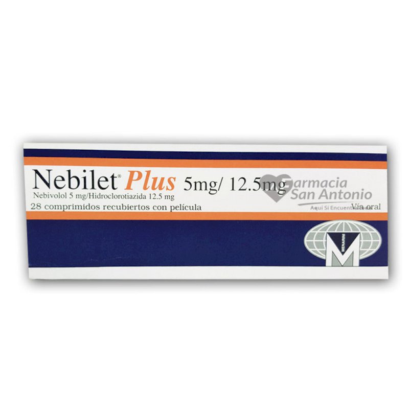 NEBILET PLUS 5MG/12.5MG X 28 COMPS