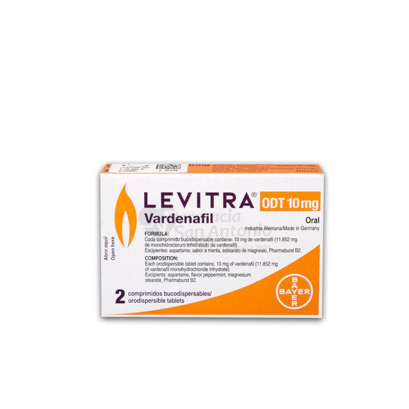 LEVITRA ODT 10MG X 2 COMP
