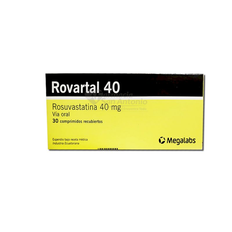 ROVARTAL 40MG X 30 COMPS $