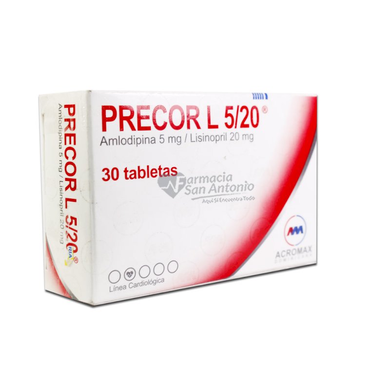 PRECOR-L 5MG/20MG X 30 TABS