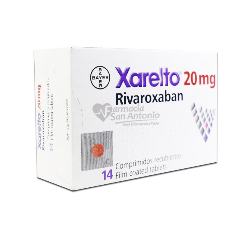 XARELTO 20MG X 14 COMPS