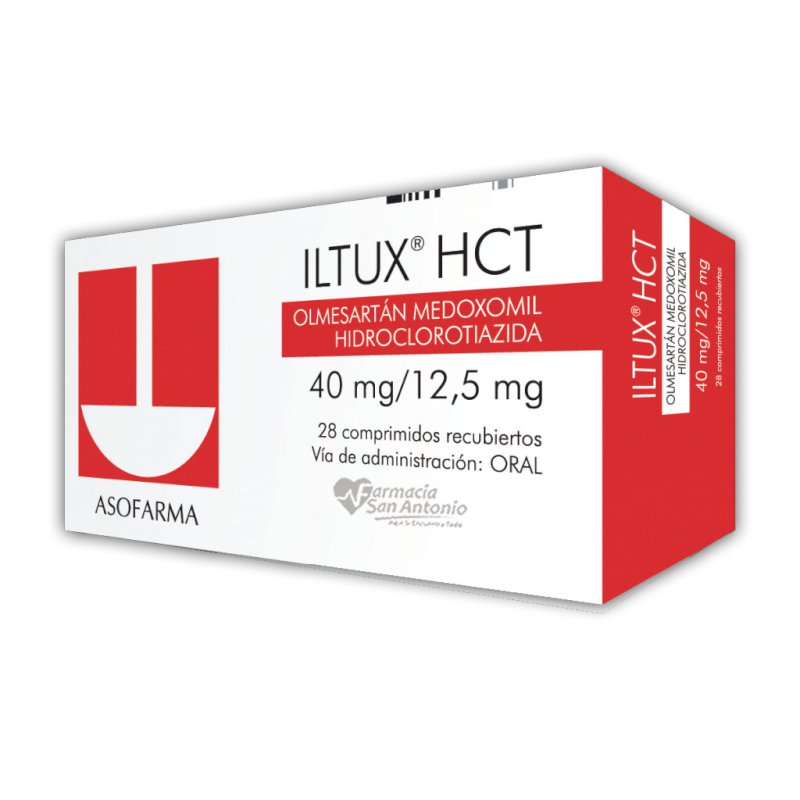 ILTUX HCT 40MG X 12.5MG X 28 COMP