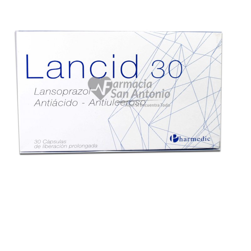 LANCID 30MG X 30 CAPS